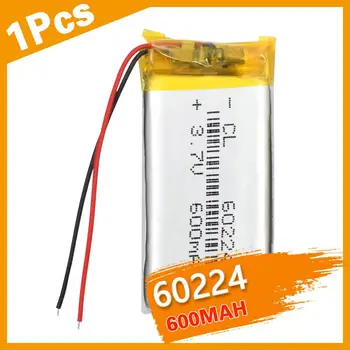 

Polymer battery 600 mah 3.7 V 602244 smart home MP3 speakers Li-ion battery for dvd,GPS,mp3,mp4,mp5 cell phone,speaker