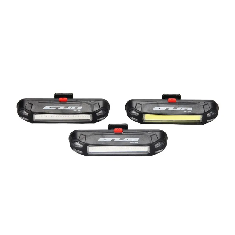 

GUB M-38 Three-color Bicycle Tail Light Waterproof Usb Flashlight Super Bright Warning Bicycle Light Safety Cycling Accessories