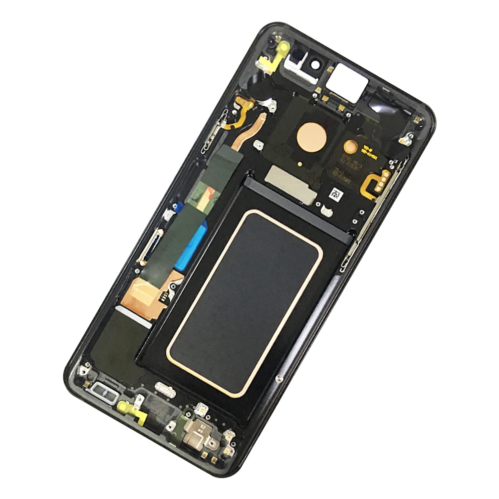 Супер AMOLED lcd S для SAMSUNG Galaxy S9+ S9 Plus G965 ЖК-дисплей+ сенсорный экран дигитайзер с рамкой
