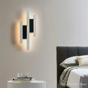 

Nordic Simple Wall Lamp Bedside Lamp Line Wall Lamp Creative Passage Living Room Stair Room Studio Wall Lights Industrial Decor