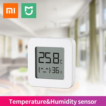 

Updated Version XIAOMI Mijia Wireless Bluetooth Thermometer 2 Smart Electric Digital Hygrometer Thermometer Work with Mijia APP