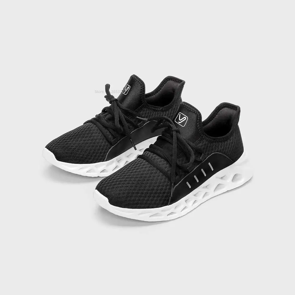 Black 43 Xiaomi YUNCOO, сотовый светильник, спортивные кроссовки, обувь для бега, модная уличная обувь, дышащие кроссовки для бега, спорта, прогулок - Цвет: Black 43