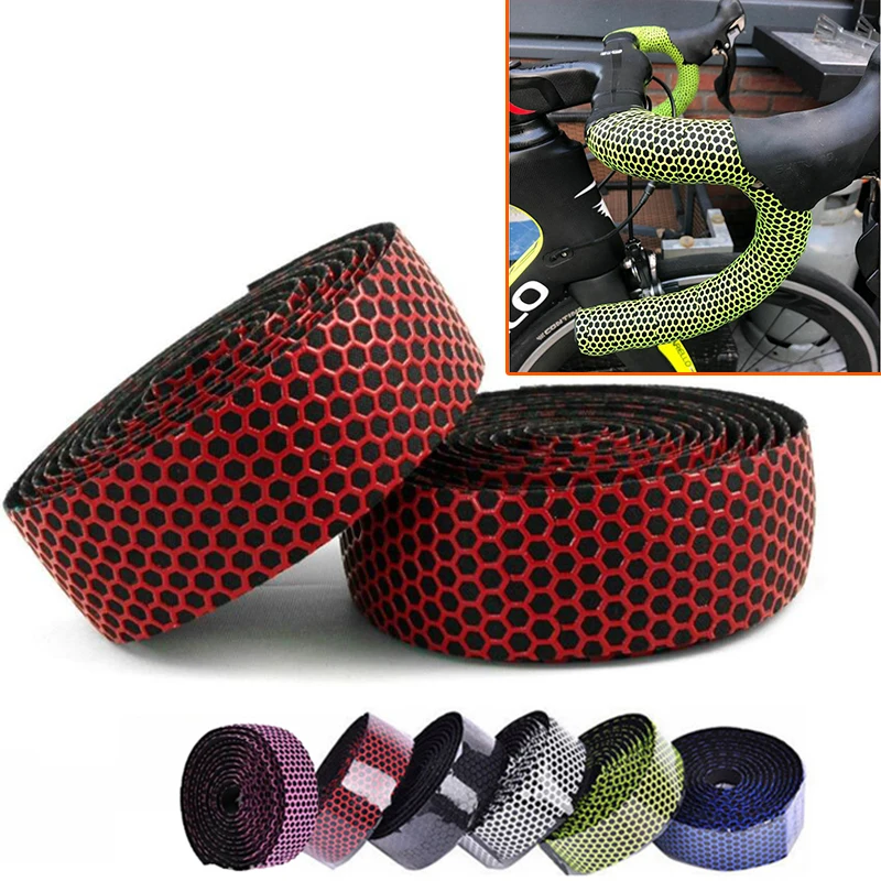 Handlebar Tape Bicycle Road Bike Sport MTB Cork Grip Wrap Ribbon Tape Comfy