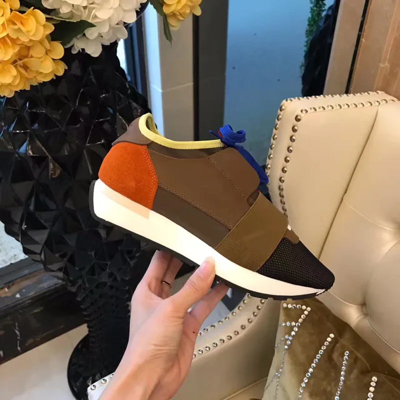 Обувь Женские кроссовки 2019 Новый с дышащей сеткой смешанные Цвет для бега на