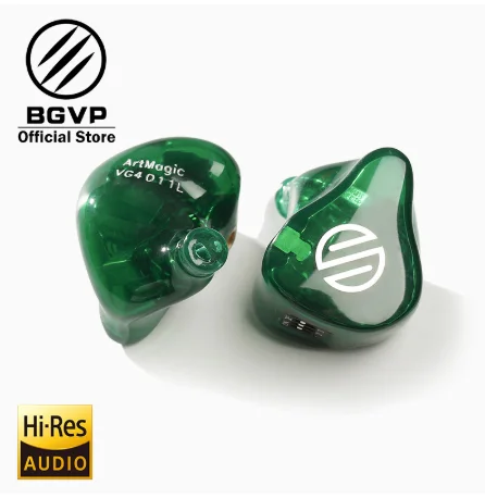 BGVP HIFI жорикмажорик VG4 4 мотоцикла панцири equilibradas personalizables RU monitores de услышано интерфейс MMCX con кабель HIFI наушники Auriculares