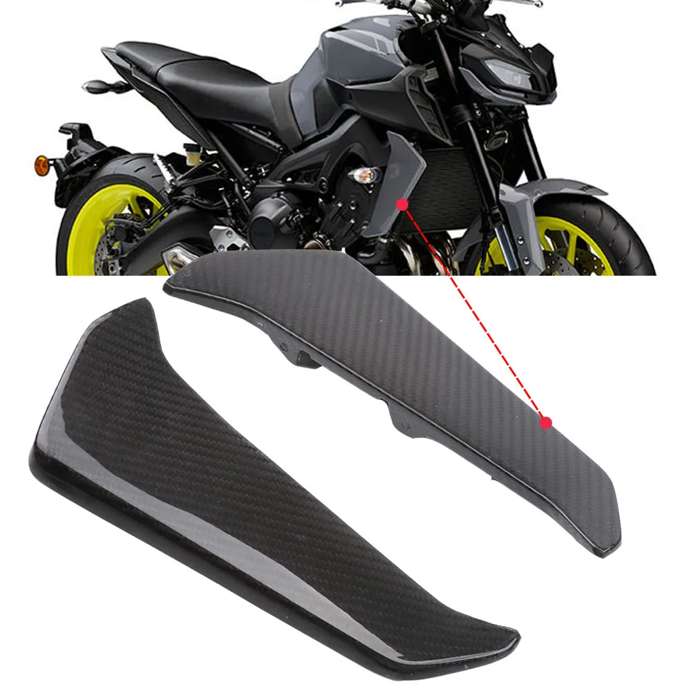 MT09 мотоциклетный обтекатель бак боковой Крышка для Yamaha MT 09 2017 2018 2019 аксессуары