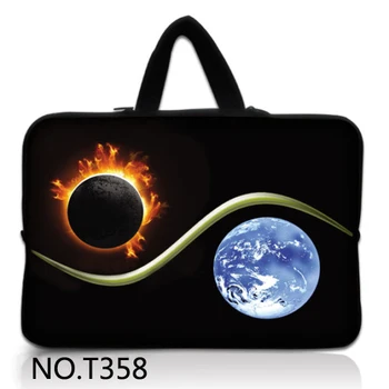 

Moon & Earth 17" 17.3" Laptop Notebook Computer PC Handle Sleeve Case Bag Cover Pouch