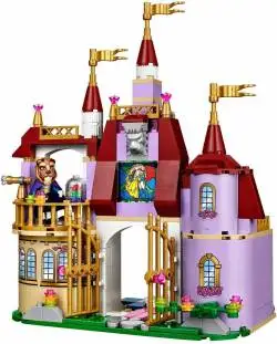 

376PCS Princess Friends Belle's Enchanted Castle Bakery 01010 Figure 3D Building Blocks Assemble Toys Compatible With Legoes