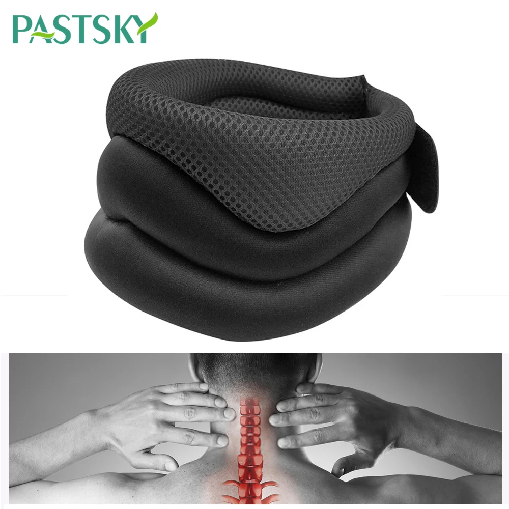 

Cervical Traction Collar Neck Protect Belt Neck Massage Device Support Brace Posture Corrector Head Back Shoulder Pain Relief