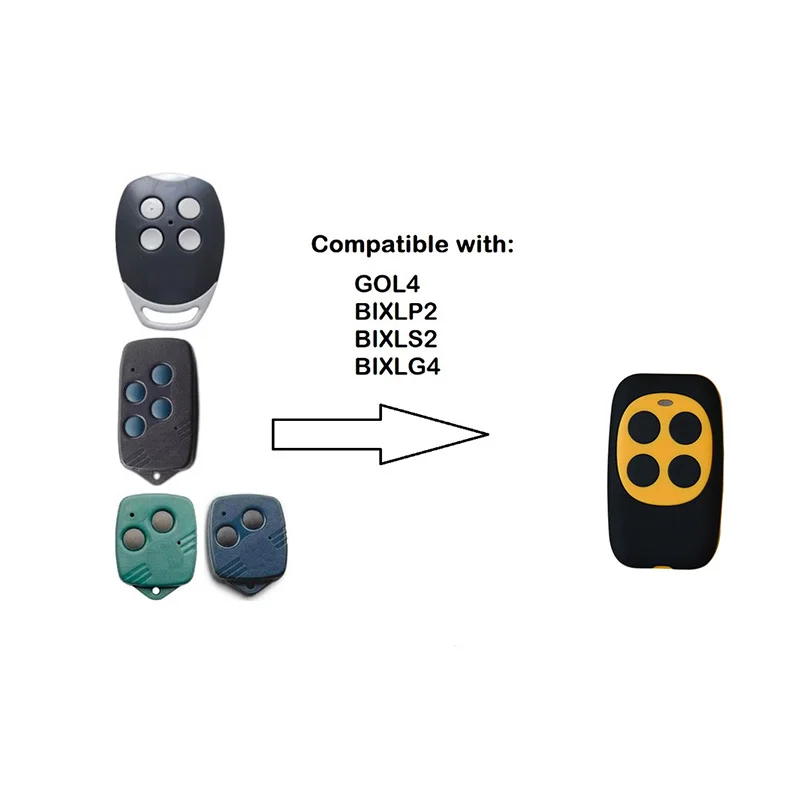 

For GOL4 433mhz remote control fixed code garage command garage door opener 433.92mhz remote