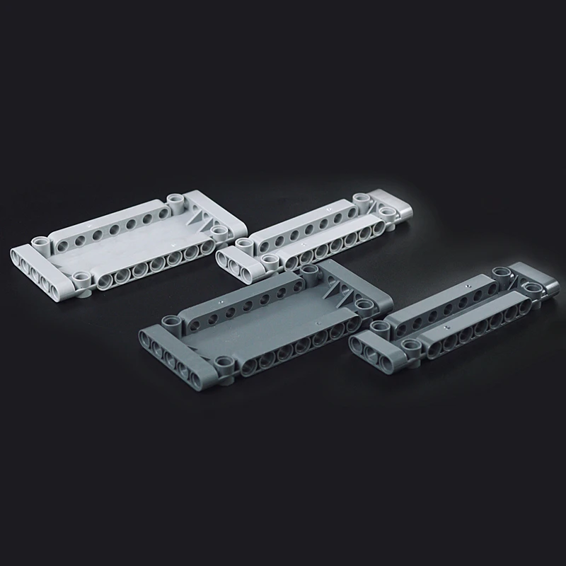 기술 부품 평면 패널 플레이트 1X3X11 기계 빌딩 블록 자동차 MOC 부품 벽돌 장난감 호환 모든 브랜드 64782 15458
