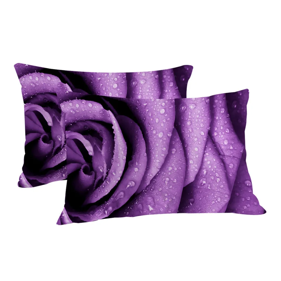 SW0625紫玫瑰-白底