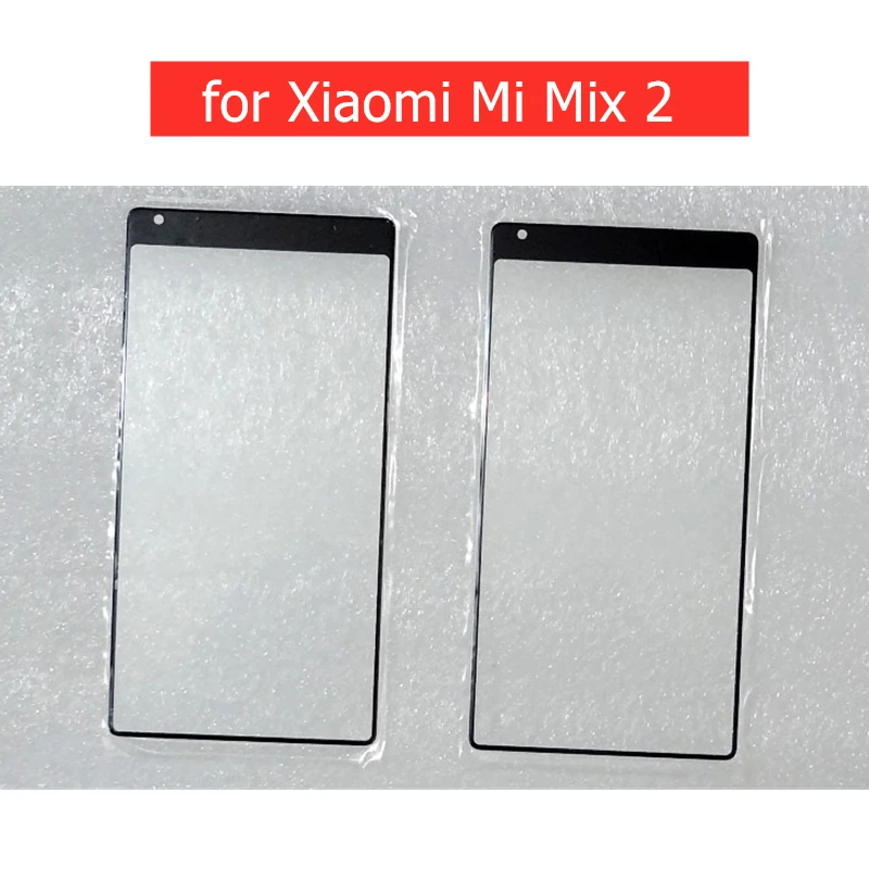 Для Xiaomi Mi Mix 2 сенсорный экран стеклянная панель сенсорная переднее внешнее