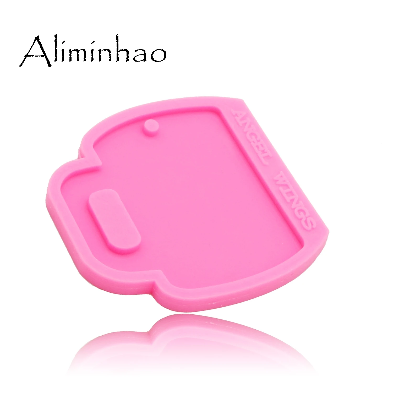 DY0140 Shiny glass cup Silicone Molds For DIY key ring epoxy resin Mold Craft custom keychain