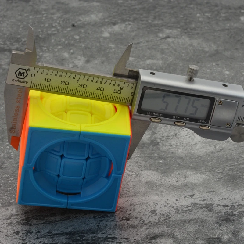 Lefun3x3x3 пластиковый кубик головоломка красочные детские игрушки Радуга волшебный