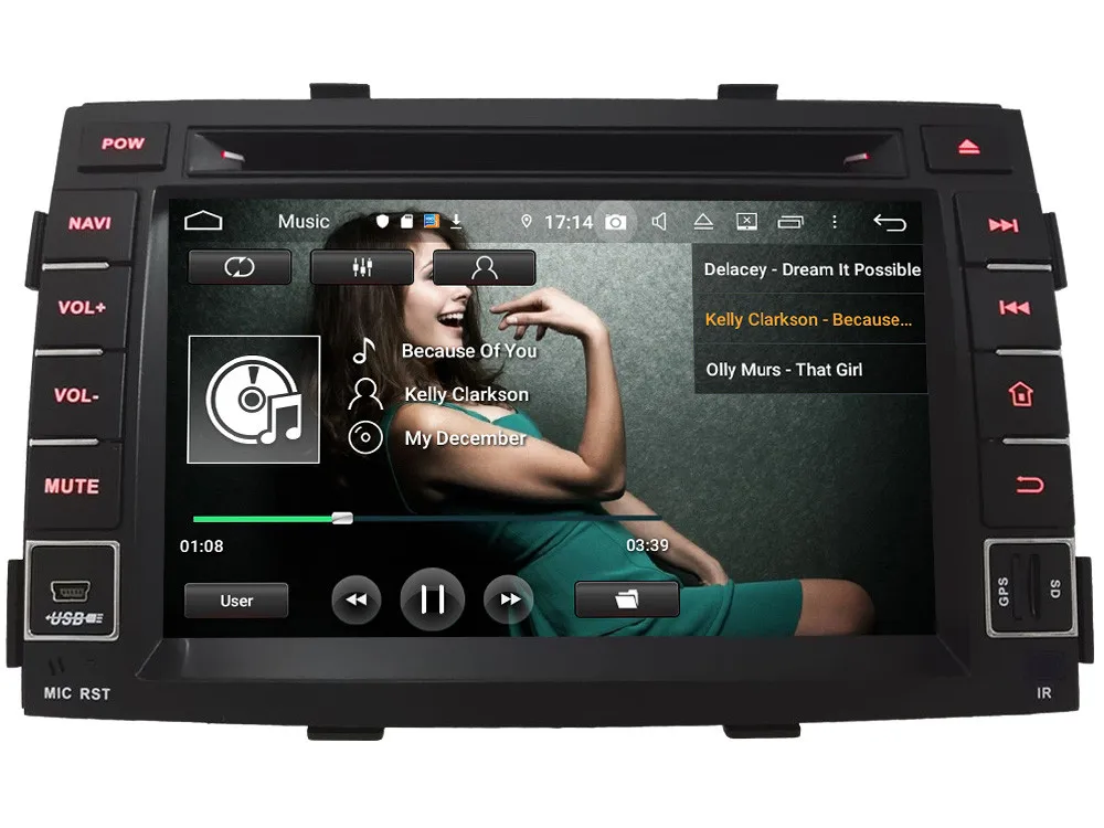 Klyde 4G wifi Android 9,0 Восьмиядерный 4 Гб ОЗУ 64 Гб ПЗУ DSP BT, rds автомобильный DVD мультимедийный плеер Радио стерео для Kia Sorento 2009-2012