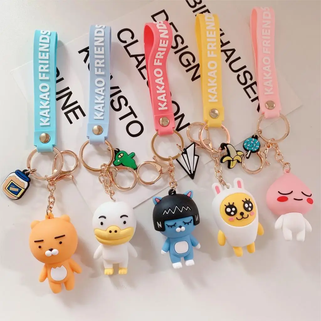 Lovely Doll Phone Strap Lanyard for on Nylon Bag Keychain with Quick-Release Buckle Wrist Lanyard Neck Strap for Camera iPhone
