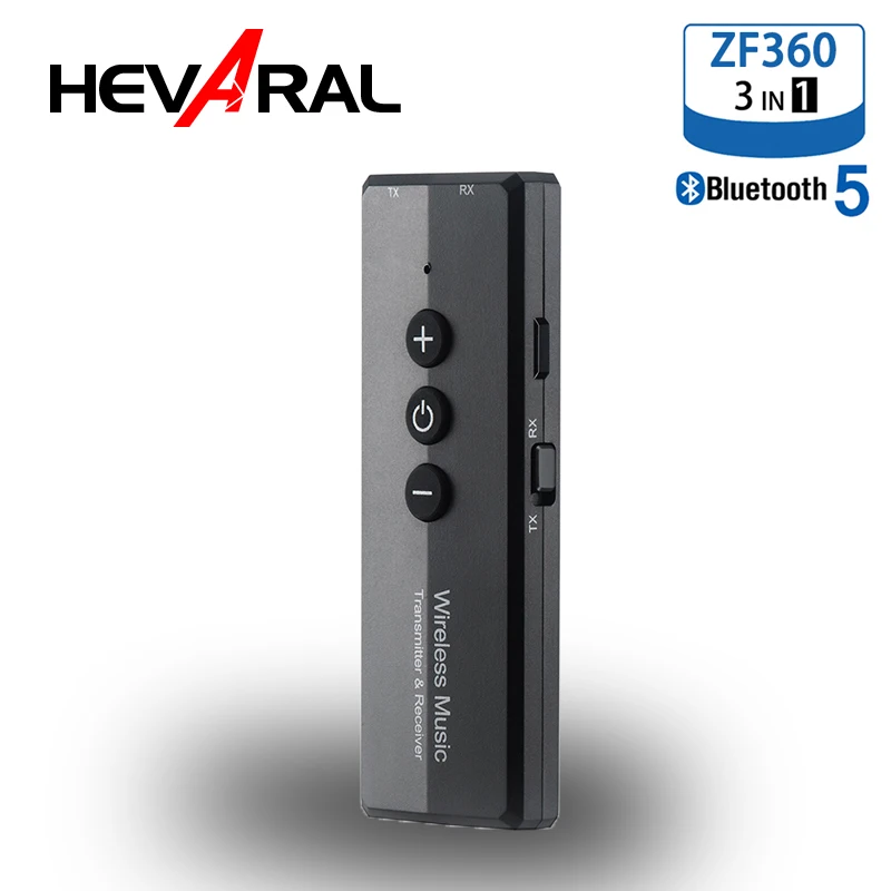 

HEVARAL ZF-360 Audio Receiver 5.0 Wireless Bluetooth Adapter USB Transmitter Receiver For Car PC TV Stereo Stable Sound With 3.5