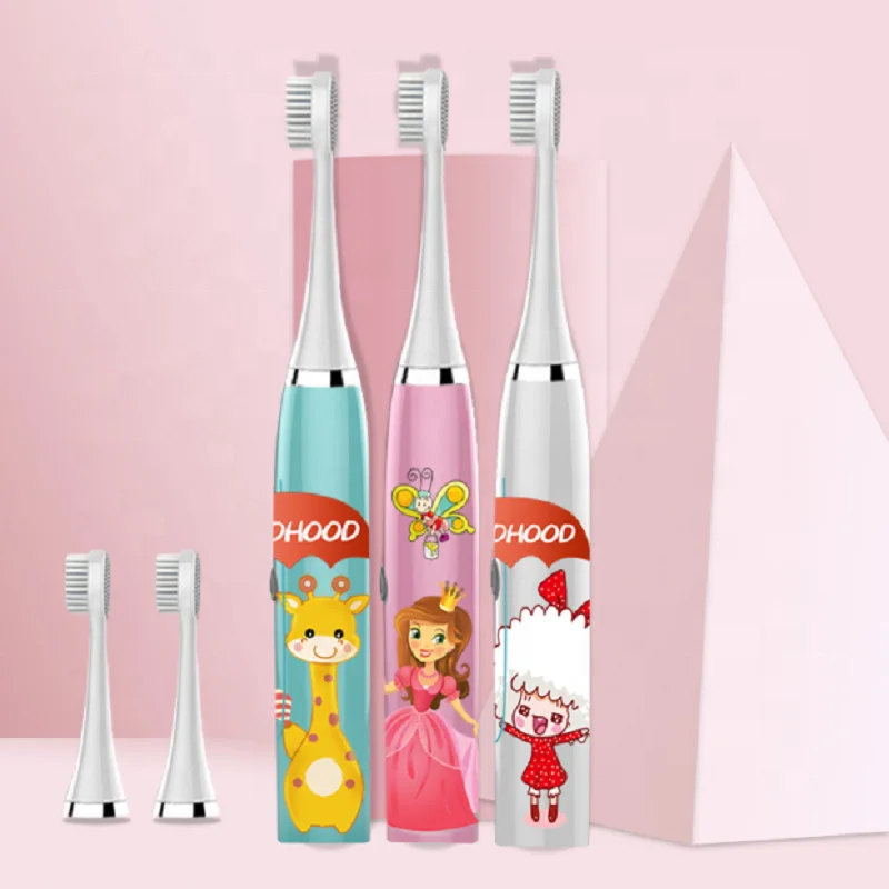 

Child Electric Toothbrush Dental Electric Cleaning Brush Kids Ultrasonic Rechargeable Toothbrush