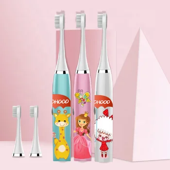 

Child Electric Toothbrush Dental Electric Cleaning Brush Kids Ultrasonic Rechargeable Toothbrush