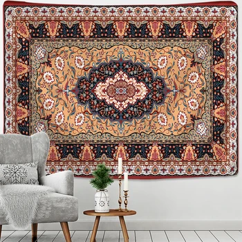 

Indian Mandala Tapestry Wall Hanging Sandy Beach Throw Rug Blanket Camping Tent Travel Mattress Bohemian Sleeping Pad Tapestries