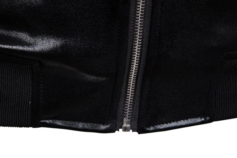 Mcikkny Fashion Men Shinny Gold Jackets Coats Streetwear Casual Nightclub Jackets Outwear For Male Size S-XXL  (3)