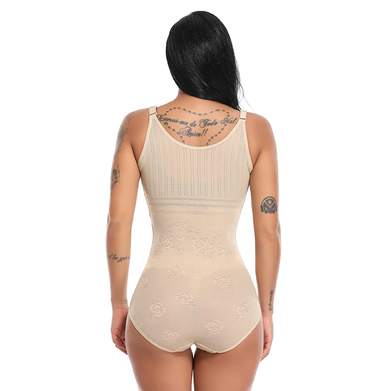 Full Bodysuit Slimming Shaper With Hooks