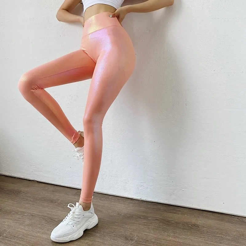 Sweatpants High Waist Hip Tights Twisting Ass Workout Women Fitness Leggings Gym Elastic Running Tight Pants Dropshipping