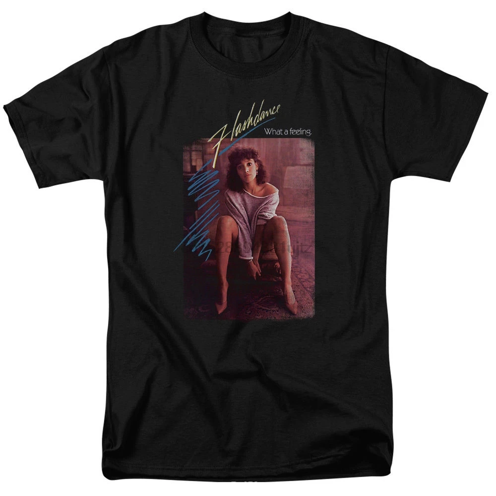 Flashdance Title Футболка размер s S 3X Новая Горячая Мода Топ Бесплатная доставка 2018 Officia