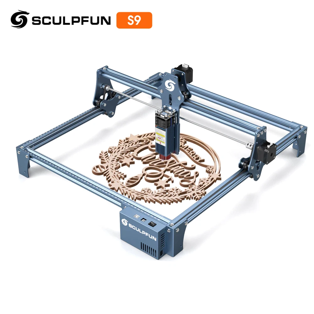 SCULPFUN S9 Laser Engraving Machine Ultra-thin Beam Shaping Technology Wood Acrylic Engraver 410x420mm Full Metal | Компьютеры и офис