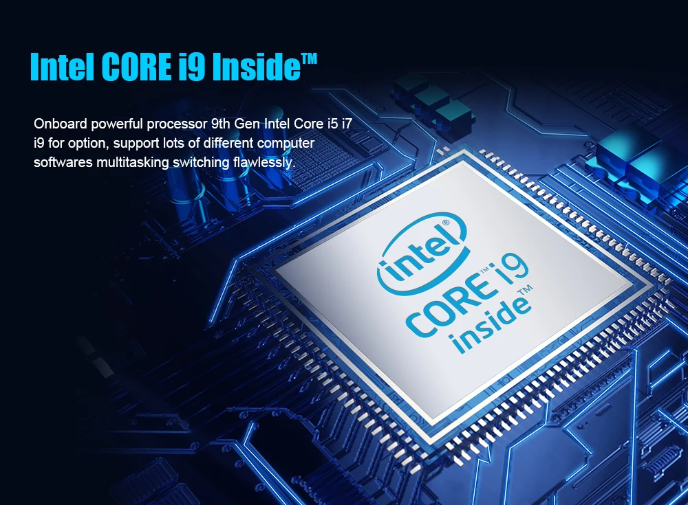 Topton F5 Gaming Intel Core i9/i7/i5 Processor Windows 10 Trial Activated Mini Desktop