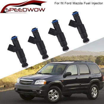 

SPEEDWOW 4pcs/Lot Flow Matched Fuel Injector Nozzle 0280156154 For Ford For Mazda For Volvo Fuel Injector 1149958 100% New