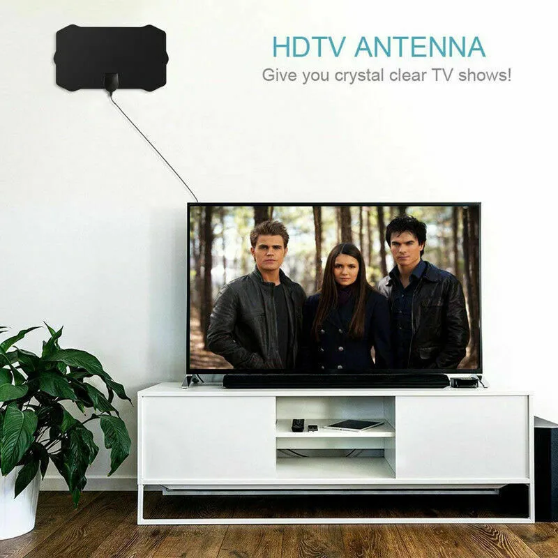 350 миля диапазонная антенна ТВ цифровой HD Skywire Antena цифровой HD tv 1080p Крытый