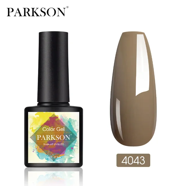 Parkson No Wipe Top Coat Base Coat Nail Gel polish Design Enhancer Varnish Semi Permanent Soak Off UV LED Nail Art Tool 4043