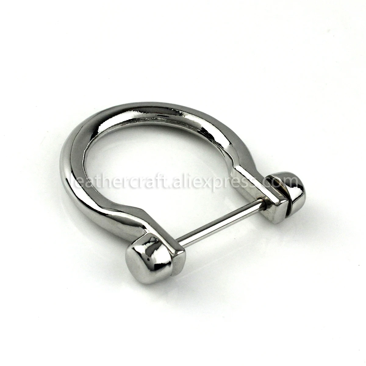 1pcs Metal Carabiner D Bow Shackle Fob Key Ring Keychain Hook