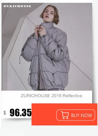 ZURICHOUSE Светоотражающая зимняя куртка-пуховик женская модная блестящая укороченная парка цвета индивидуальное зимнее пальто с капюшоном для женщин