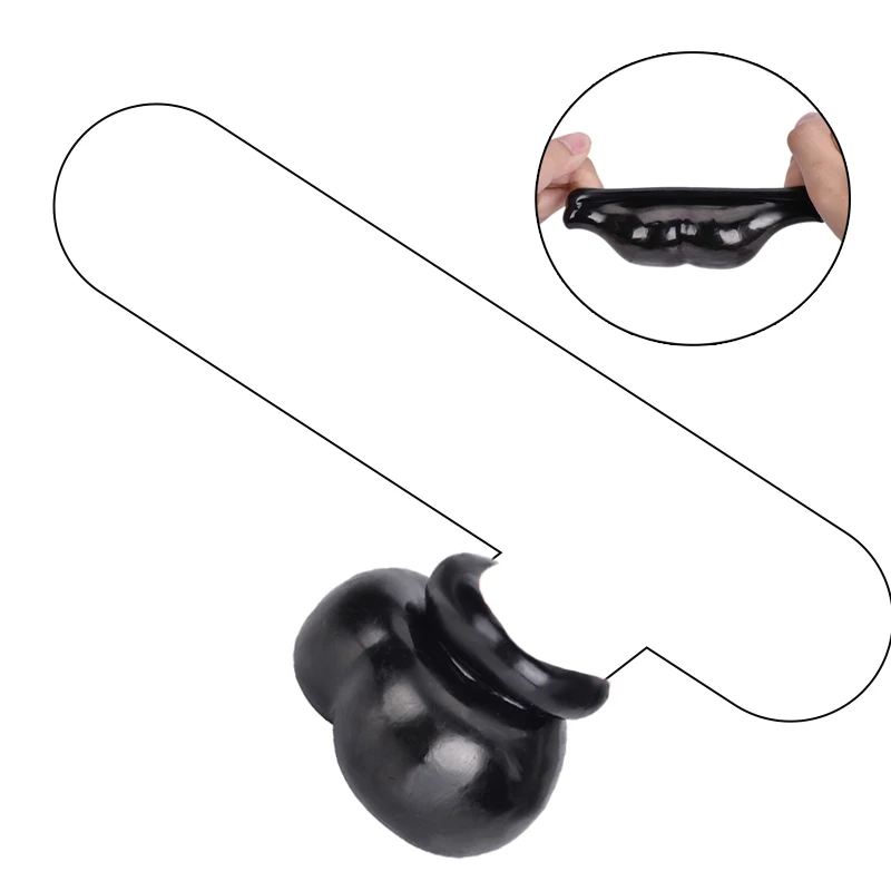 Silicone Male Chastity Cage Scrotal Bound Penis Ring Scrotum Testis Sleeve Cock Sex Toy for Men Delay Premature Ejaculation | Красота и