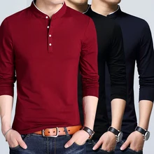 Мужская однотонная черная рубашка с длинным рукавом, размер M-5XL, 1 шт., темно-синяя, красная хлопковая рубашка, мягкая, удобная