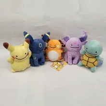 Special Price Takara Tomy Pokemon Eevee Pikachu Plush Doll Squirtle for Children Birthday Christmas Gifts Special Price Takara Tomy Pokemon Eevee Pikachu Plush Doll Squirtle for Children Birthday Christmas Gifts
