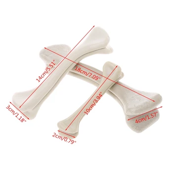 

Pet Dog Puppy Dental Teeth Bone Shape Chew Toys PP Resin Training Funny Play Toy LX9C