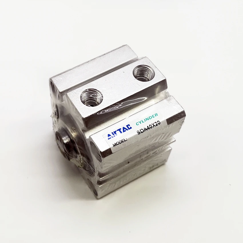 airtac cilindro de ar pneumatico sda40x20 furo 40mm 01