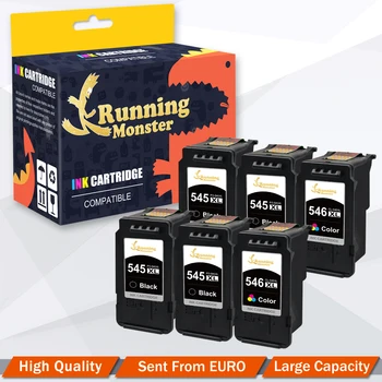 

6pcs Canon PG545 CL546 XL Ink Cartridge For pg 545 cl546 Canon iP2840 iP2850 MG2950 MG2950S MG2955 MG3051 MG3052 Printer