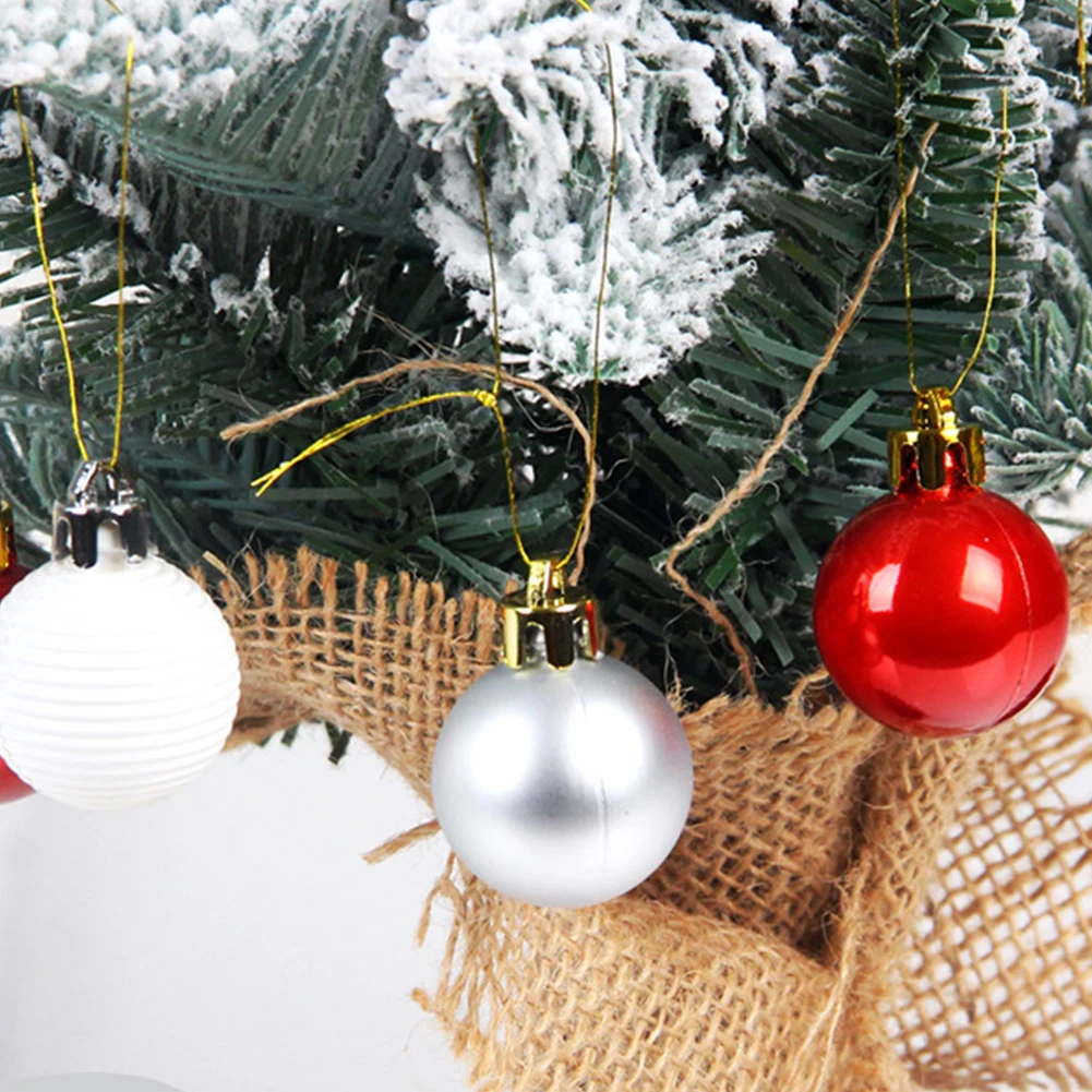 49 шт./компл. круглая рождественская подвеска в форме шарика фестиваль вечерние торговый центр Рождественский подвесной Декор