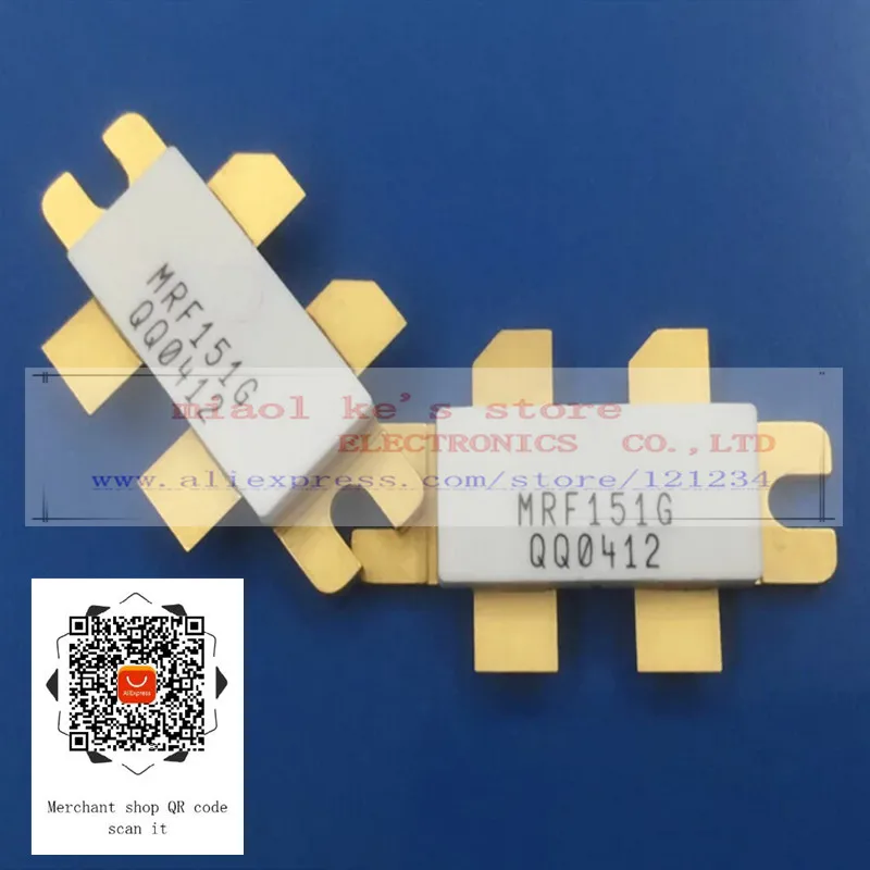 MRF151G mrf151g [50 в-125 В 40A 300 Вт 175 МГц Gain-14dB(16 дБ тип) чехол 375-04] РЧ мощность MOSFET N-CHANNEL транзистор