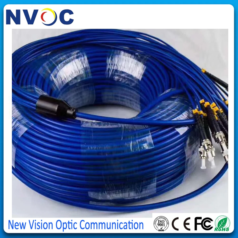 50 100 150 200m 24core Lcapc Lcupc Armored Patch Cable 24c Single Mode Armored Lszh Black Cable 24fiber Lc Sc Patch Cord Jumper Fiber Optic Equipments Aliexpress