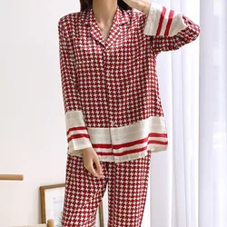 2021 Mens Satin Pajamas Pyjamas Set Sleepwear Loungewear  Fits All Season Gifts Best Optional And for Healthy