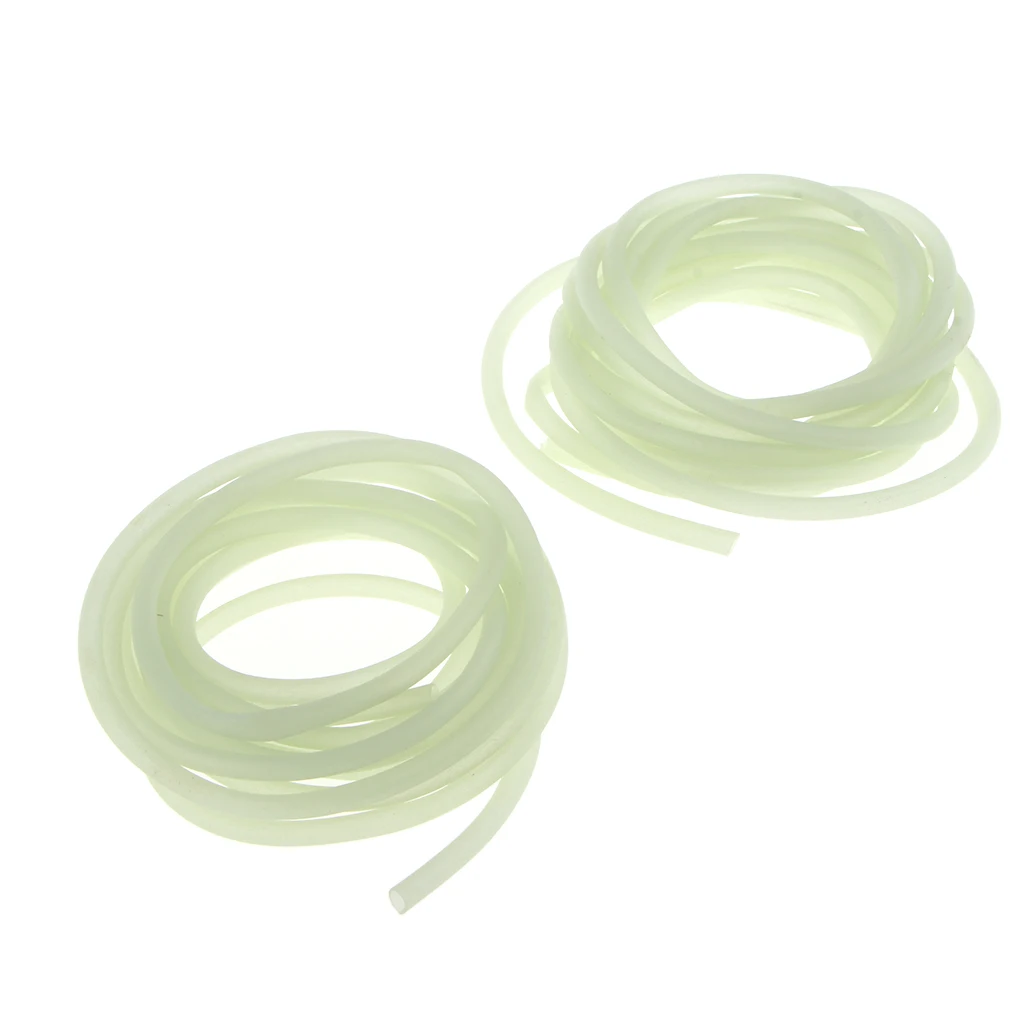 

2pcs Fishing Angling Luminous Tube, Glow in Dark, Carp Sea Fishing Rig Tubing