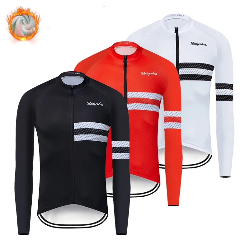 2021 Ralvpha Зимняя Теплая мужская велосипедная майка рубашки Mountian новая одежда Ropa
