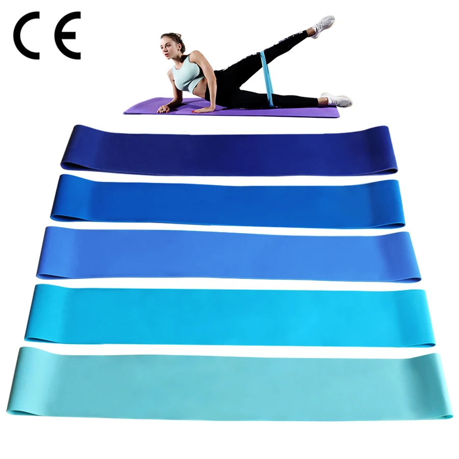 Mini Resistance Bands Yoga Training Fitness Rubber Band Elastic Gum Exercise Gym pull Rope Strength Expander Workout Equipment
