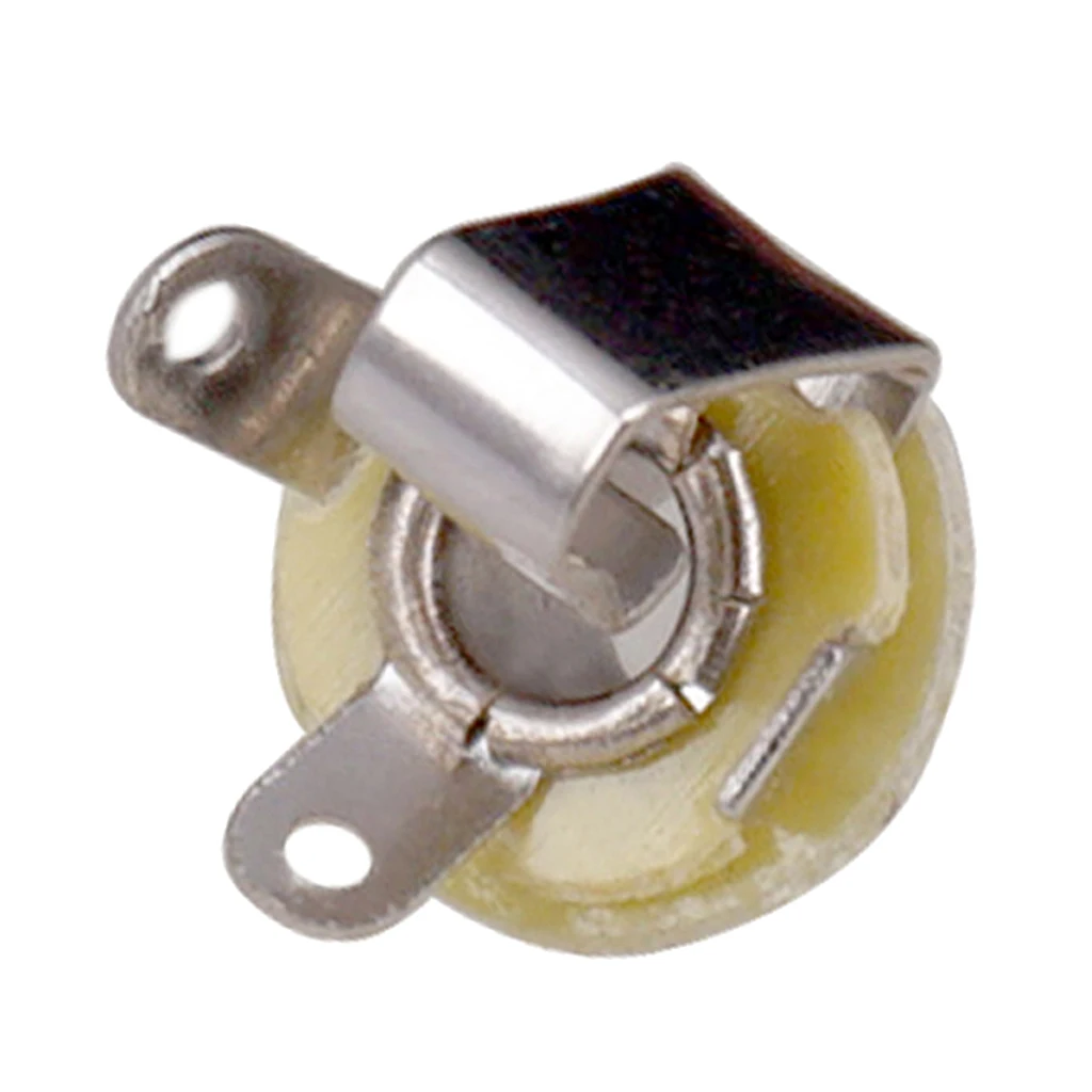 Mouth 3.5mm Mono Guitar Jack Audio Output Socket for Electric Guitar Bass